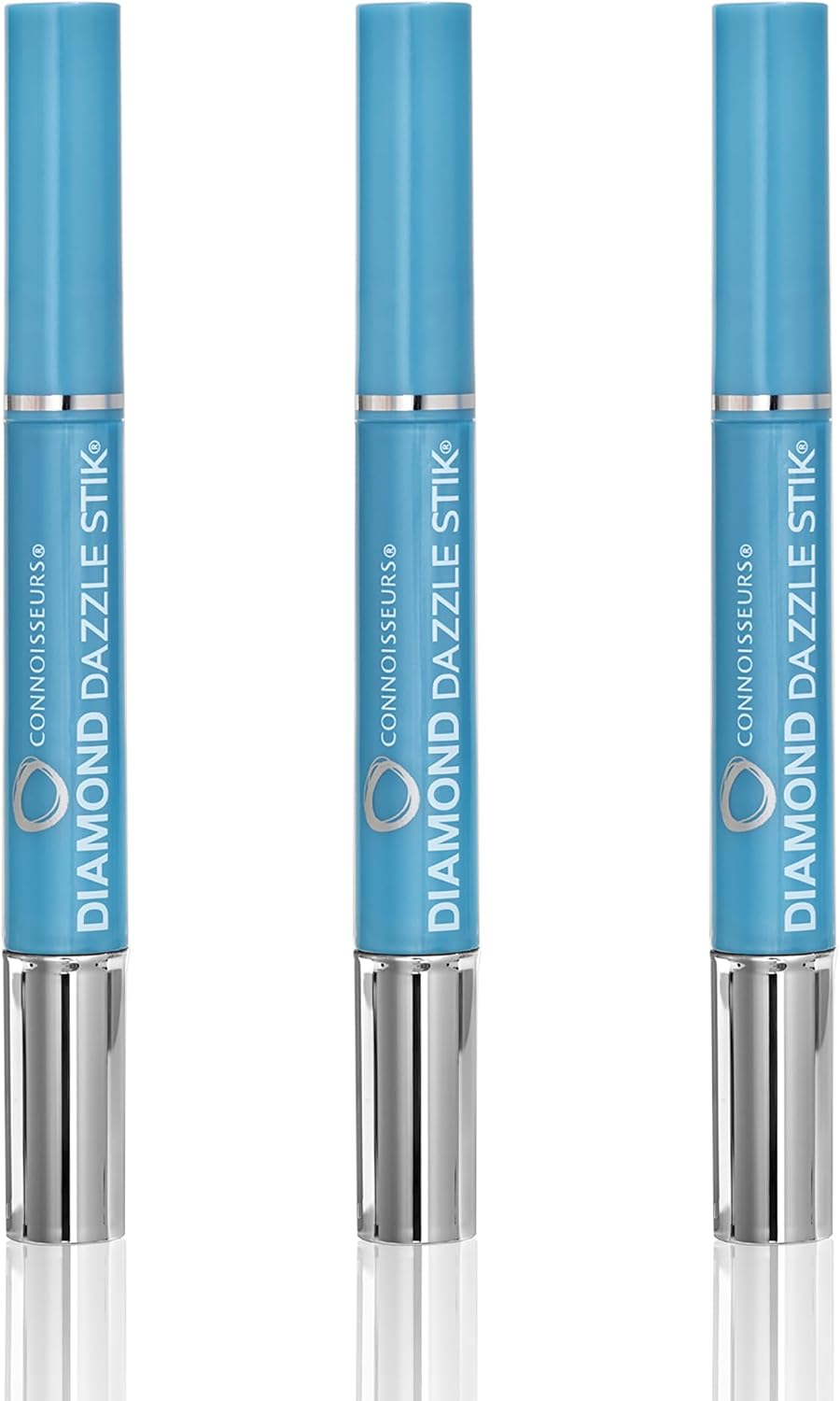 CONNOISSEURS - Diamond Dazzle Stik | For Rings. Earrings. and Bracelets - Portable Jewelry Cleaner Solution Pen - Reduces Scratches and Removes Dirt
