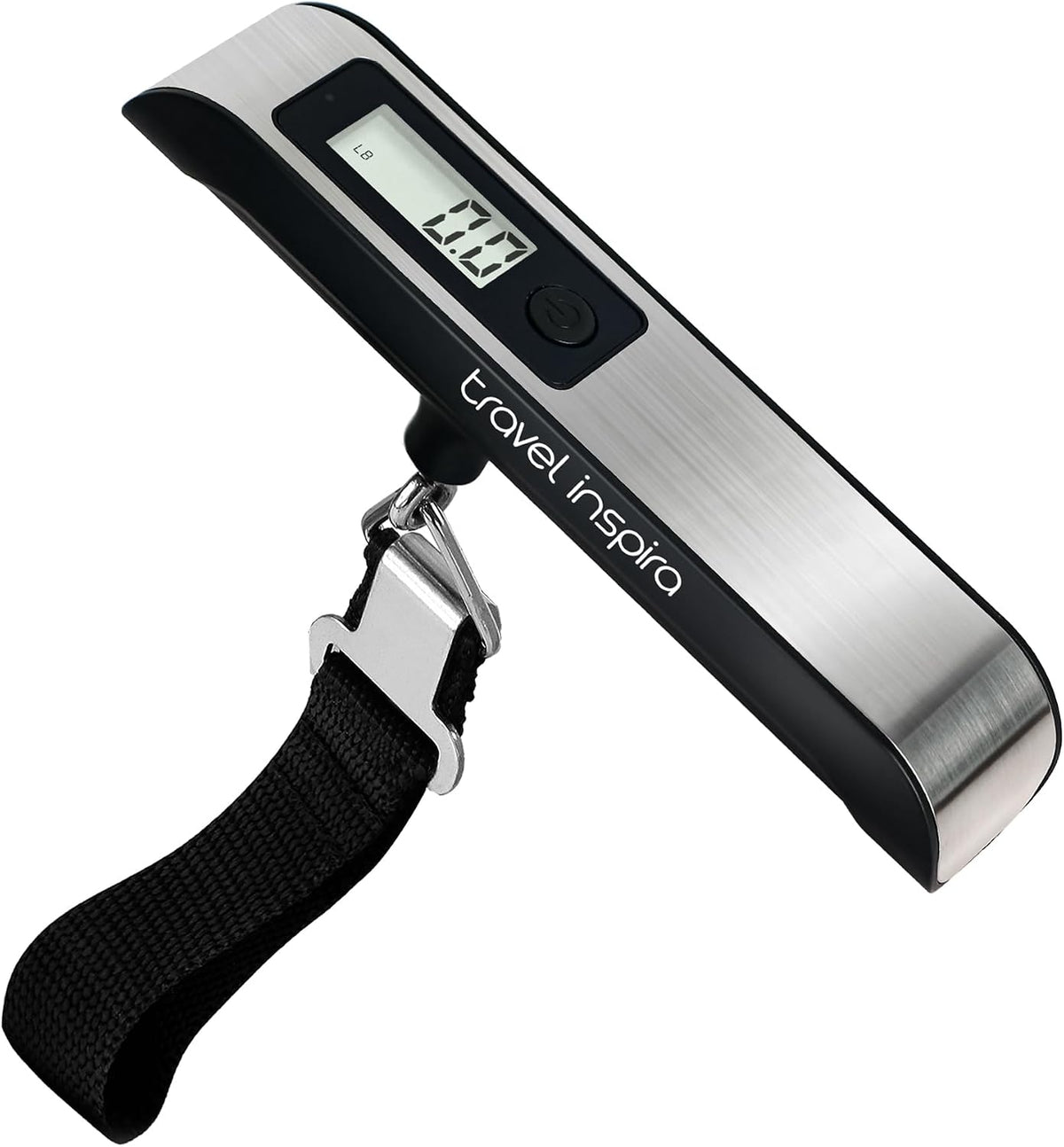 Amazon.com | travel inspira Luggage Scale Digital Suitcase Weight Scale for Travel | Blue Backlight. Rubber Paint Handle. Tare & Data Lock. Auto-Off. Battery Included. 110 Pounds. Travel Essentials | Luggage Scales