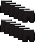 Hanes Men Hanes Boxer Briefs. Cool Dri Moisture-Wicking Underwear. Cotton No-Ride-up for Men. 6 Pack. Black/Grey. Medium at Amazon Men's Clothing store