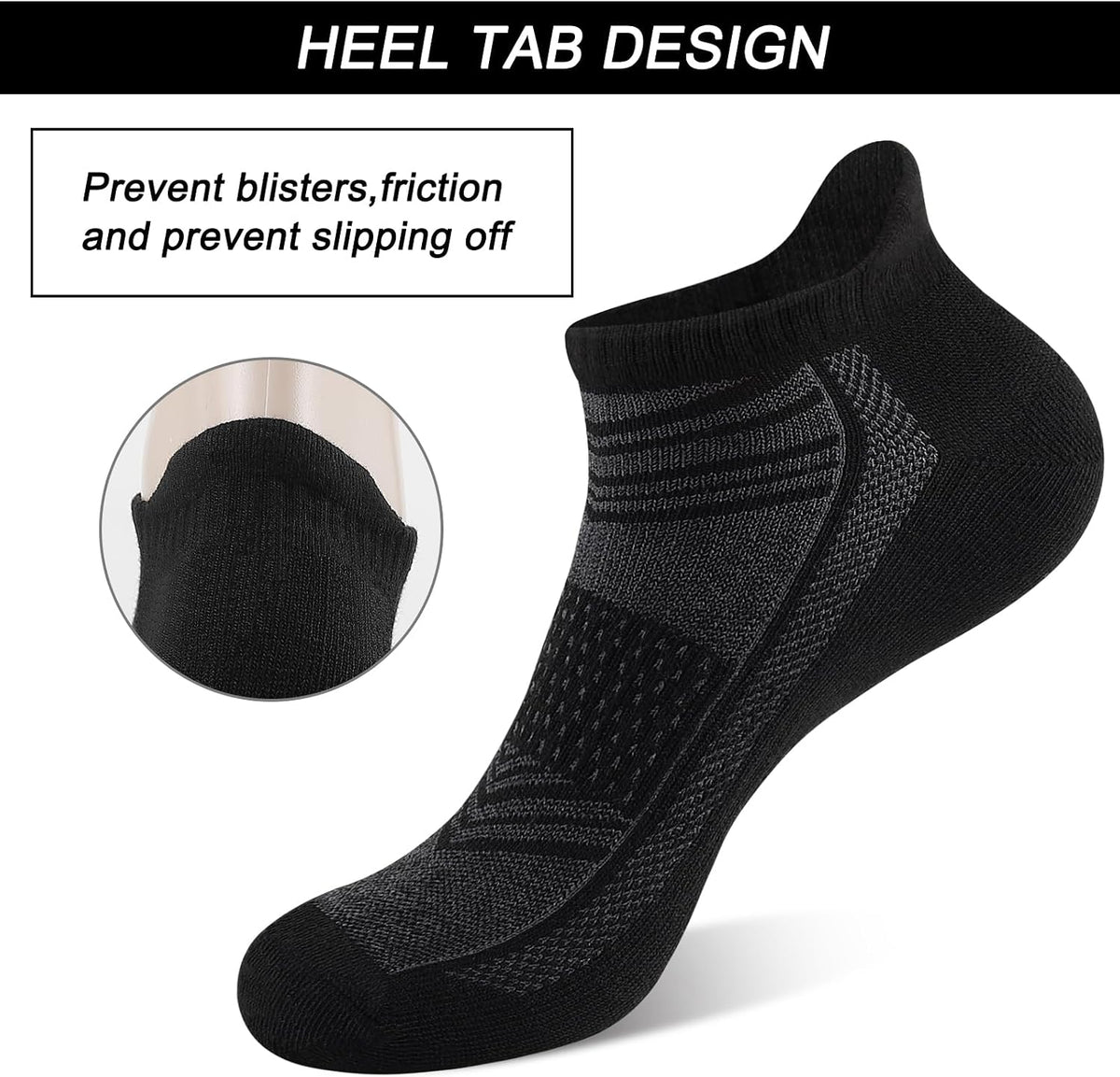 shnn 14 Pairs Mens/Womens Ankle Socks Thin Breathable Casual Low Cut Socks For Men/Women With Heel Tab