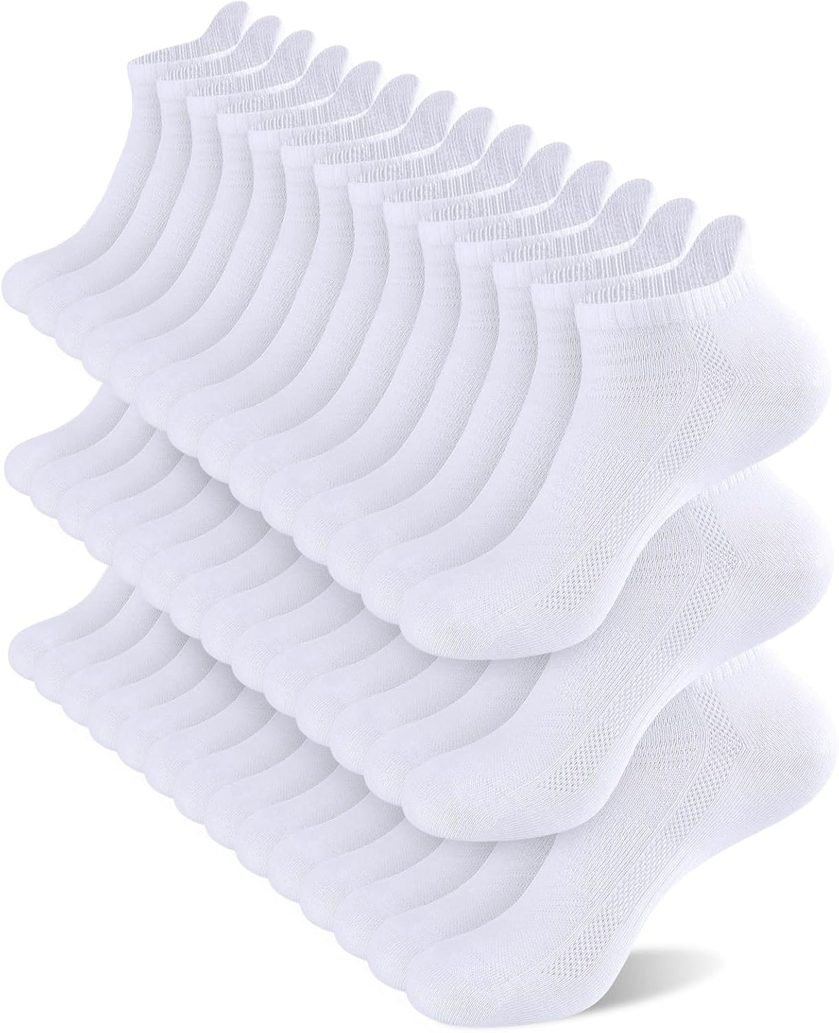 shnn 14 Pairs Mens/Womens Ankle Socks Thin Breathable Casual Low Cut Socks For Men/Women With Heel Tab