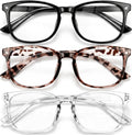 Gaoye Blue Light Glasses for Women - 3 Pack | Computer Glasses. Blue Light Blocking. Stylish Eyewear Frame Accessories