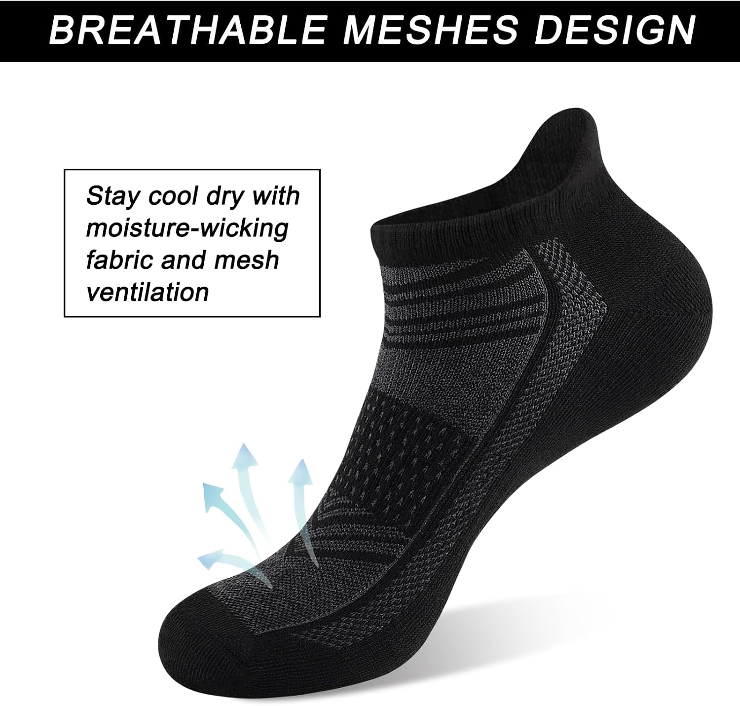 shnn 14 Pairs Mens/Womens Ankle Socks Thin Breathable Casual Low Cut Socks For Men/Women With Heel Tab
