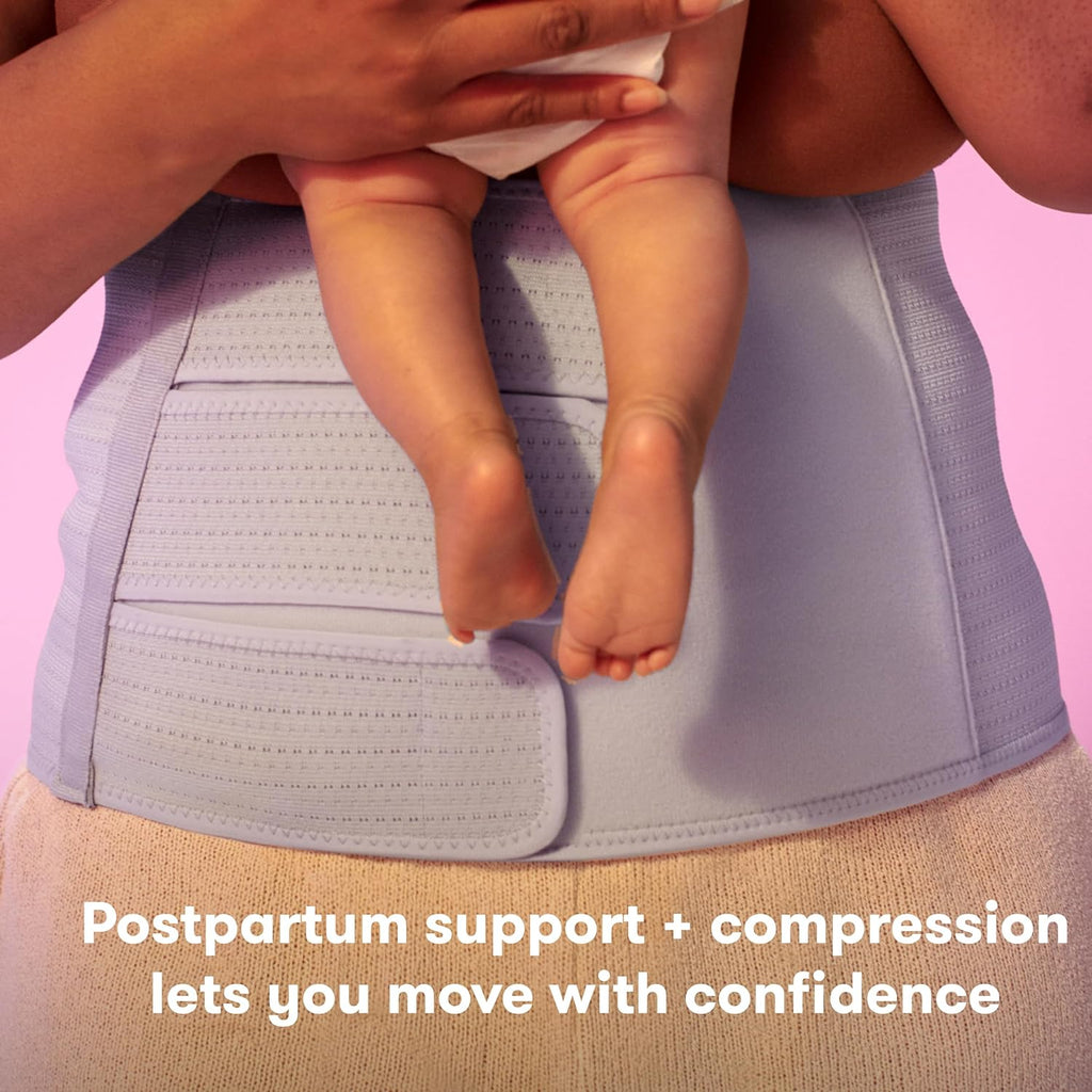 Frida Mom Belly Binder. Postpartum Essentials for Natural and C-Section Recovery. Adjustable Compression Wrap. After Birth Brace. Abdominal Band. 9 High