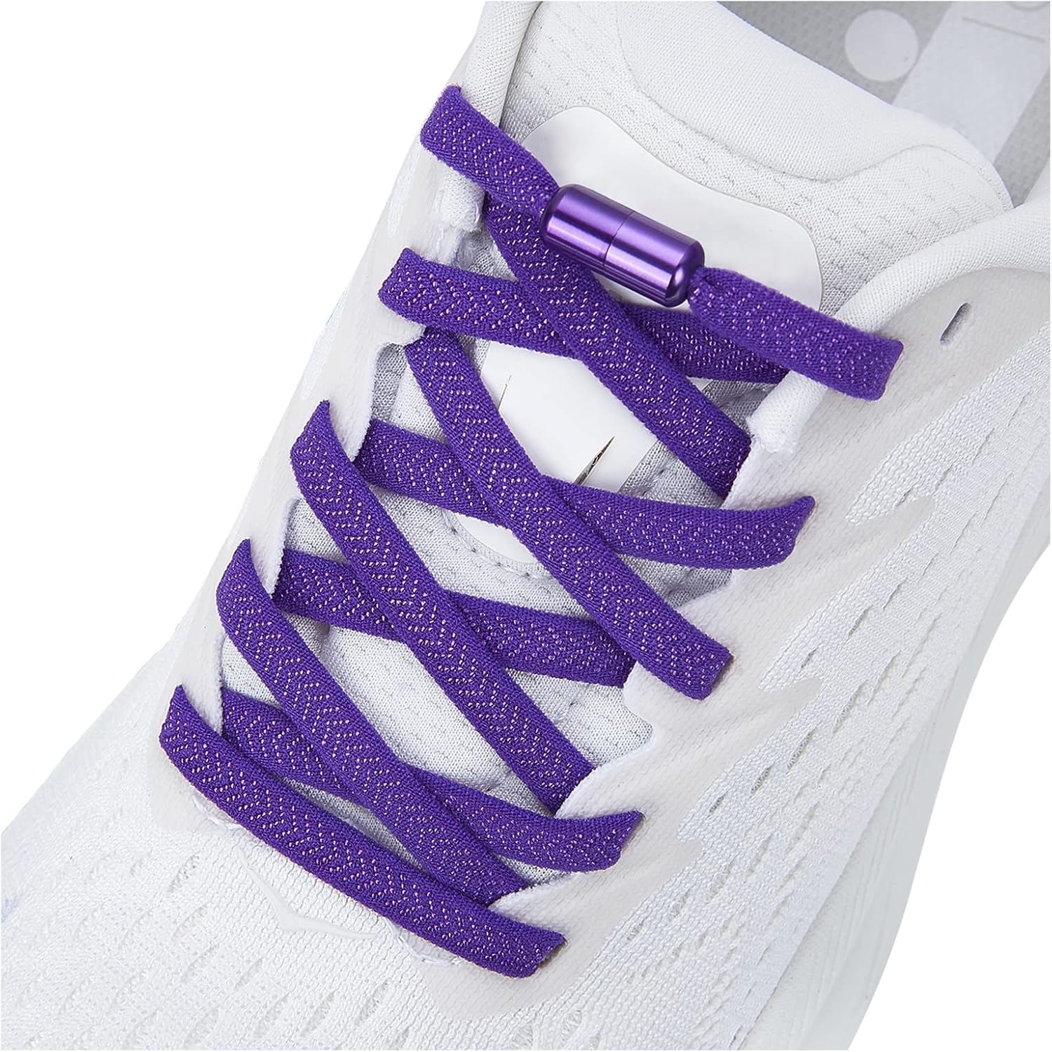 anan520 Elastic Shoe Laces - Elastic No Tie Shoelaces for Adults & Kids Shoes Black