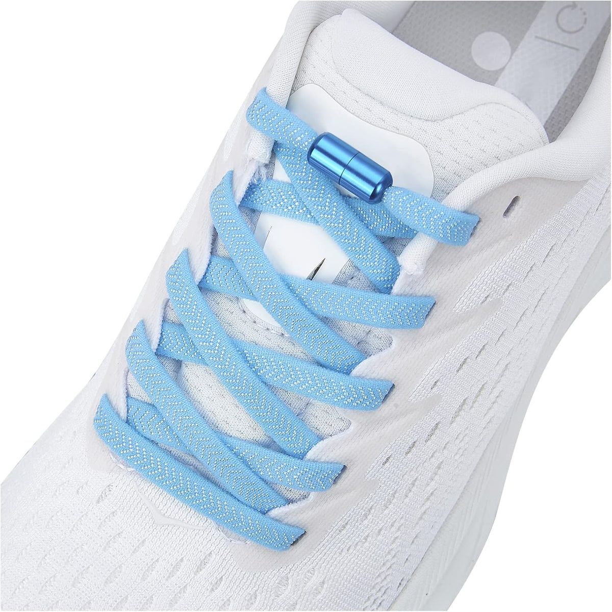 anan520 Elastic Shoe Laces - Elastic No Tie Shoelaces for Adults & Kids Shoes Black