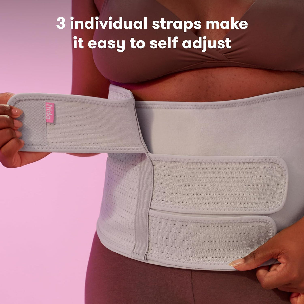 Frida Mom Belly Binder. Postpartum Essentials for Natural and C-Section Recovery. Adjustable Compression Wrap. After Birth Brace. Abdominal Band. 9 High