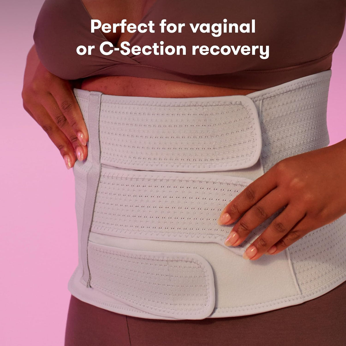 Frida Mom Belly Binder. Postpartum Essentials for Natural and C-Section Recovery. Adjustable Compression Wrap. After Birth Brace. Abdominal Band. 9 High