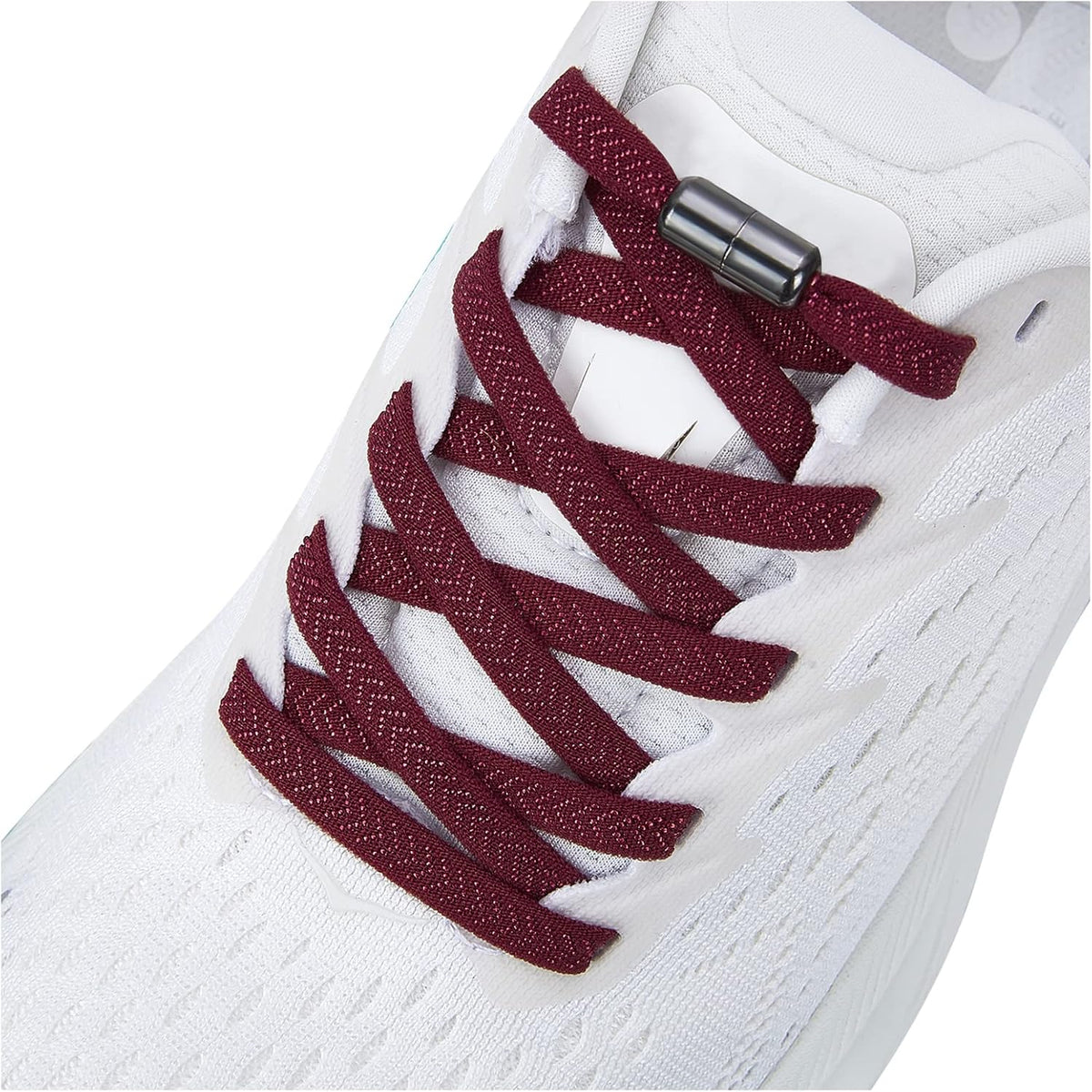 anan520 Elastic Shoe Laces - Elastic No Tie Shoelaces for Adults & Kids Shoes Black