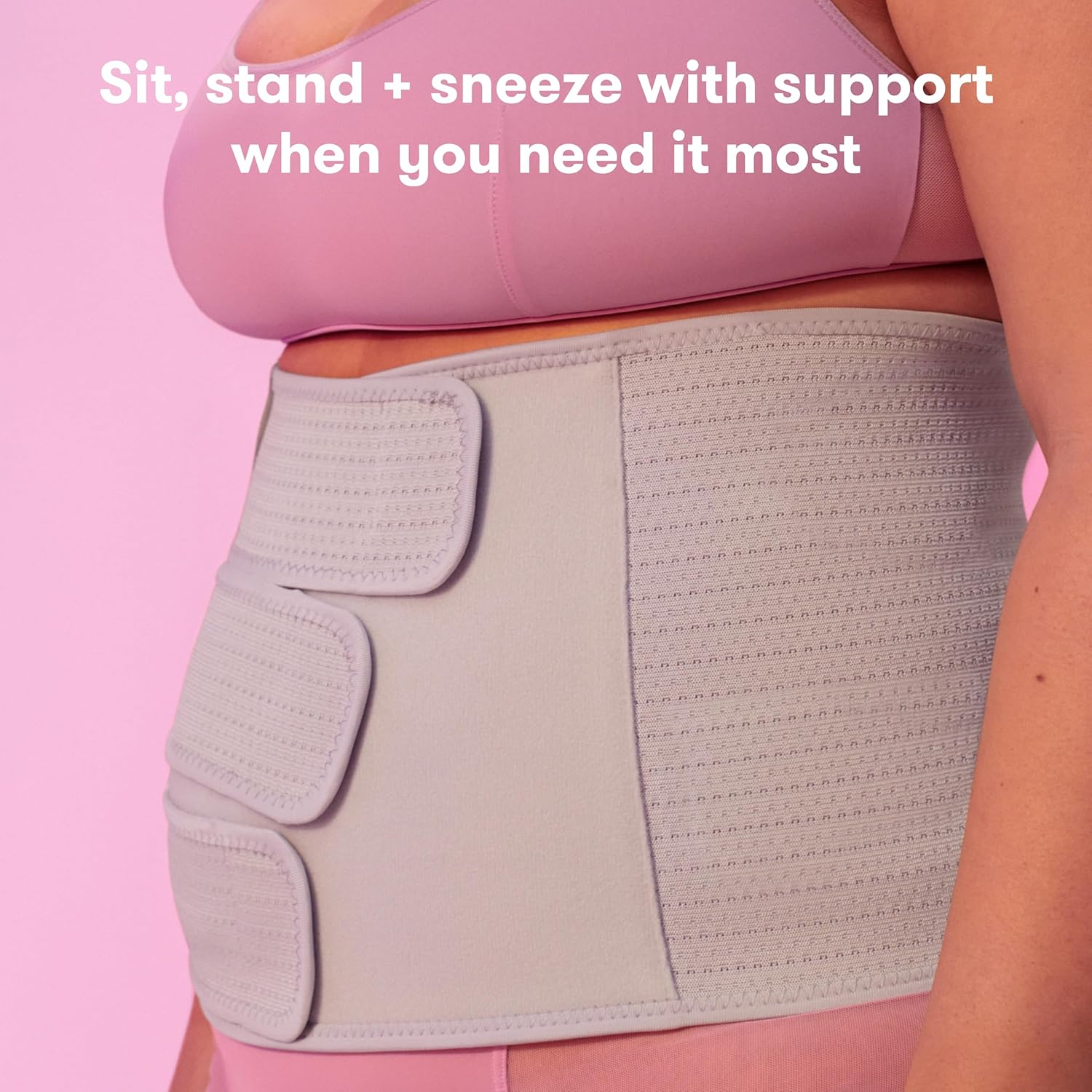 Frida Mom Belly Binder. Postpartum Essentials for Natural and C-Section Recovery. Adjustable Compression Wrap. After Birth Brace. Abdominal Band. 9 High