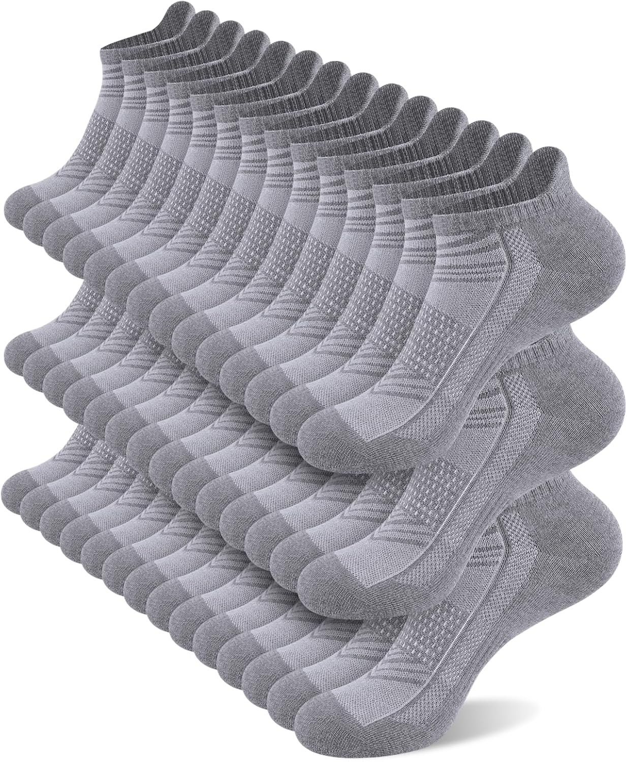 shnn 14 Pairs Mens/Womens Ankle Socks Thin Breathable Casual Low Cut Socks For Men/Women With Heel Tab