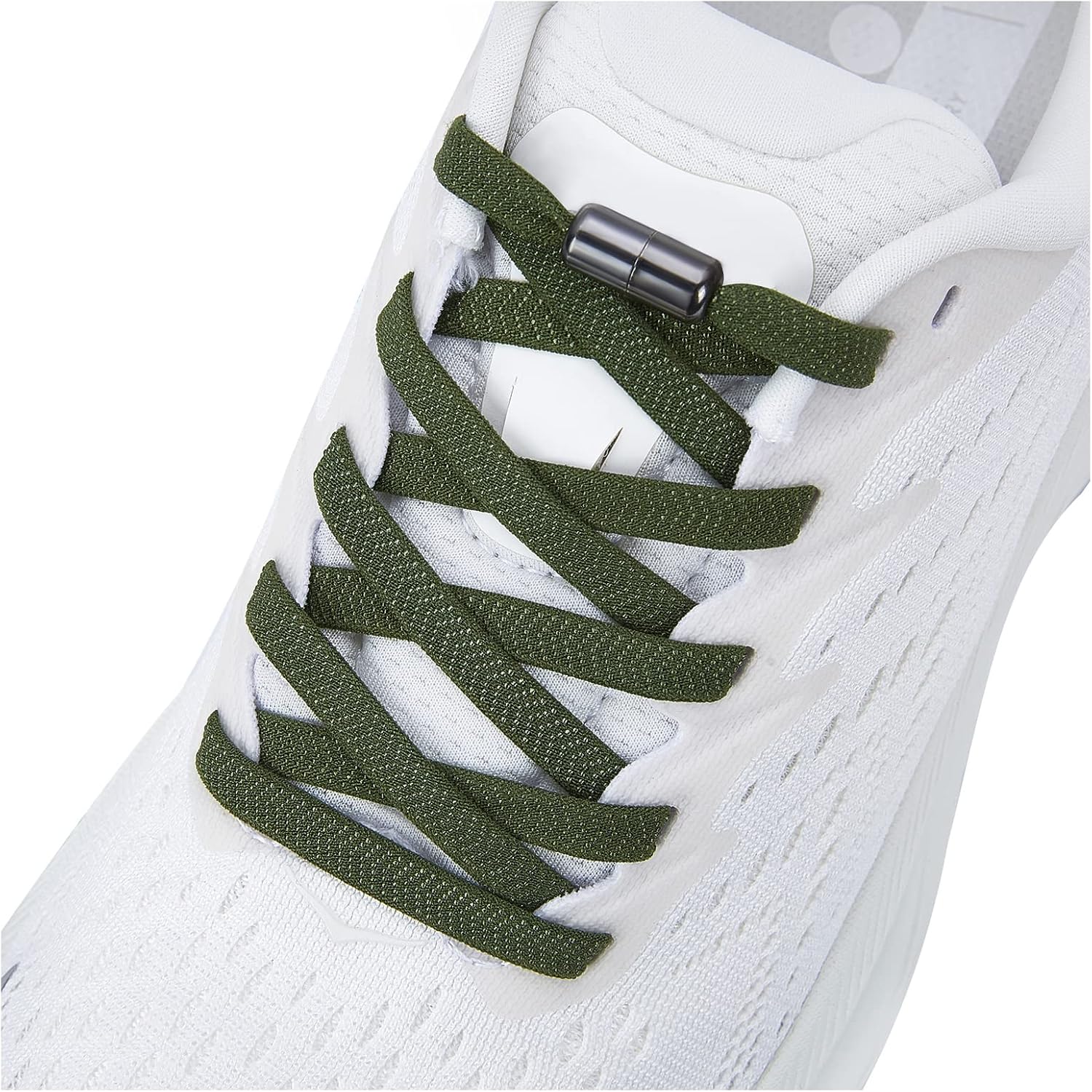 anan520 Elastic Shoe Laces - Elastic No Tie Shoelaces for Adults & Kids Shoes Black