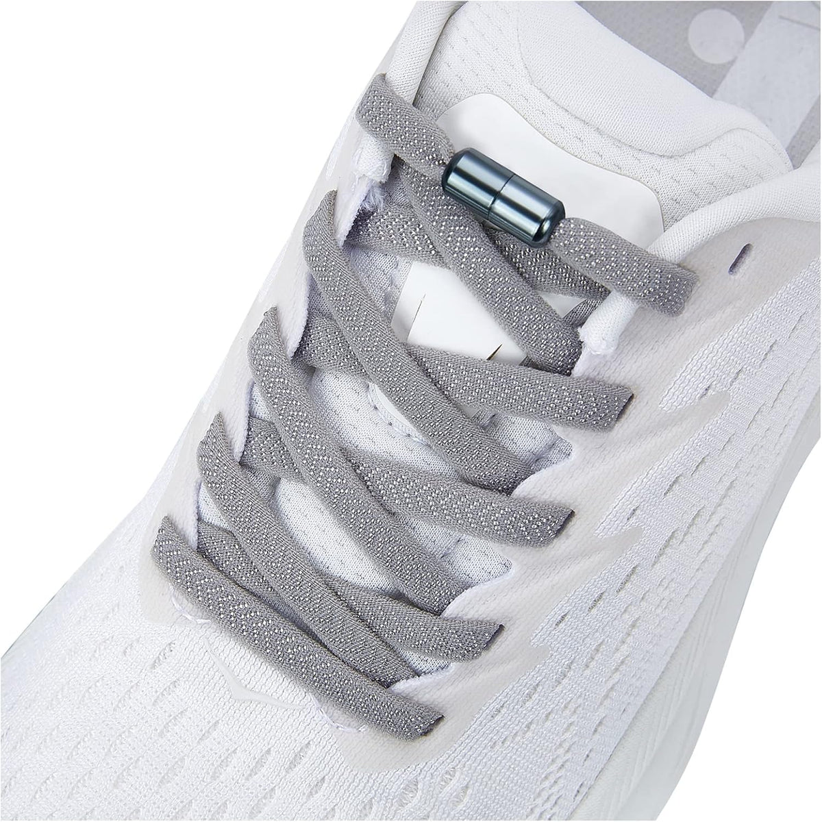anan520 Elastic Shoe Laces - Elastic No Tie Shoelaces for Adults & Kids Shoes Black