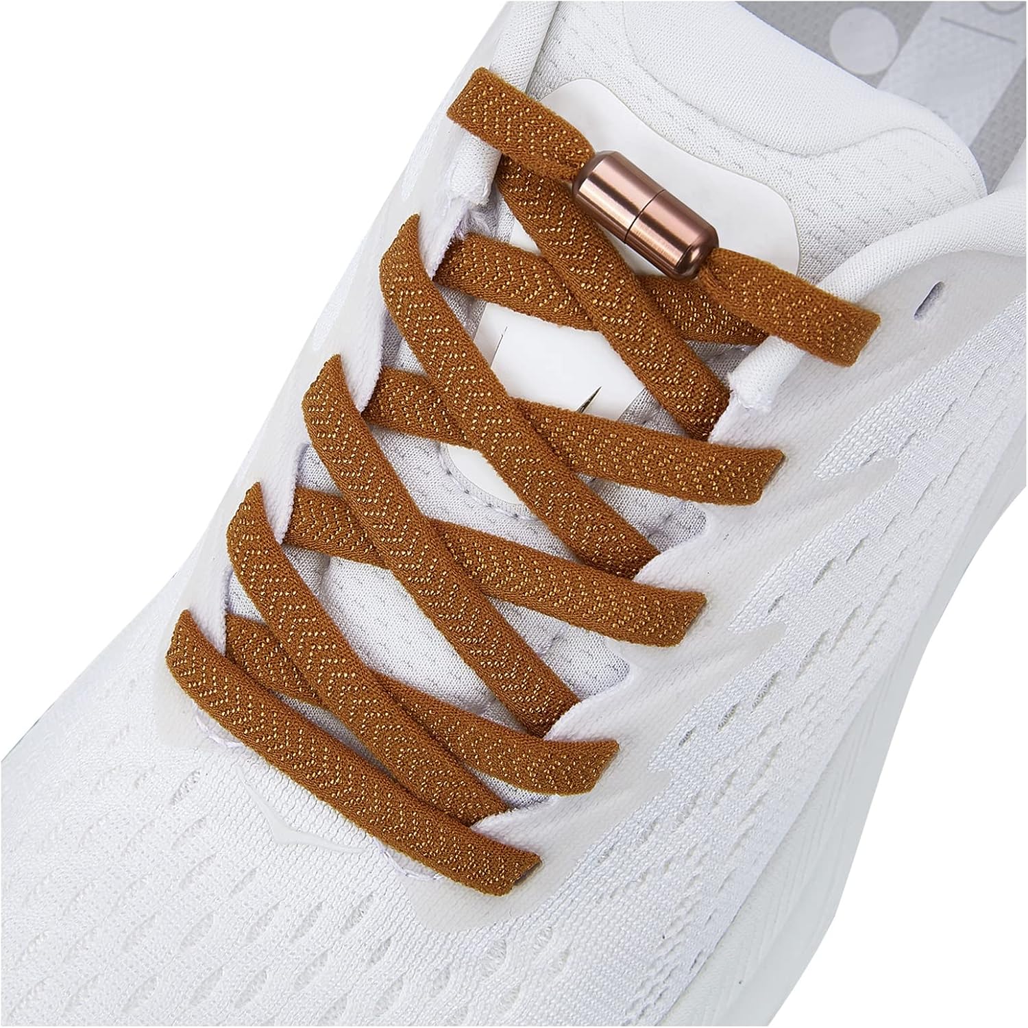 anan520 Elastic Shoe Laces - Elastic No Tie Shoelaces for Adults & Kids Shoes Black
