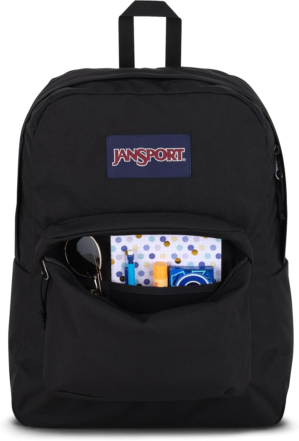 Amazon.com | JanSport SuperBreak One Backpacks - Durable. Lightweight Bookbag with 1 Main Compartment. Front Utility Pocket with Built-in Organizer - Premium Backpack. Black | Casual Daypacks