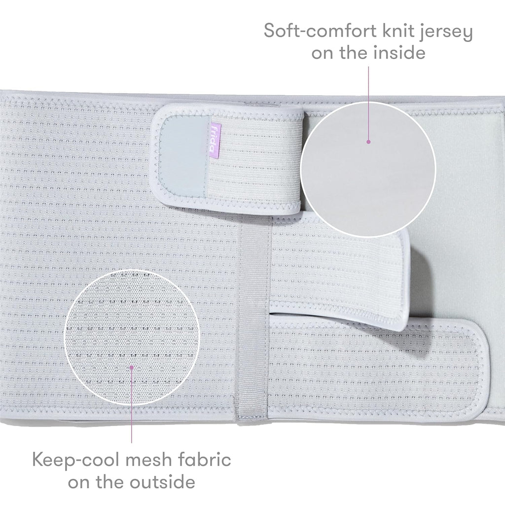 Frida Mom Belly Binder. Postpartum Essentials for Natural and C-Section Recovery. Adjustable Compression Wrap. After Birth Brace. Abdominal Band. 9 High