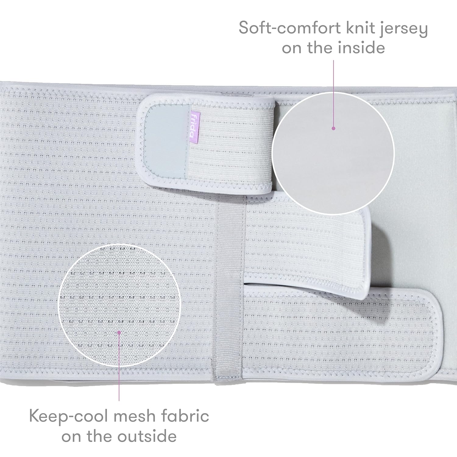 Frida Mom Belly Binder. Postpartum Essentials for Natural and C-Section Recovery. Adjustable Compression Wrap. After Birth Brace. Abdominal Band. 9 High